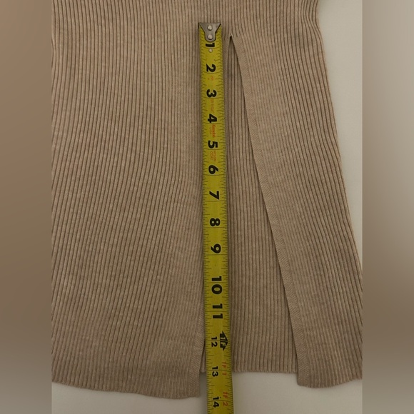 Olive+Oak midi / pencil / bodycon skirt with slit in front - size small xsmall - Picture 5 of 5